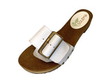 Solema CARLY Leather Clogs for Women  - White