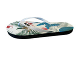 Solema Slip-on Beach Pool Fashion Flip Flops for Women - Leaves