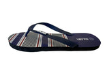 Solema Slip-on Beach Pool Fashion Flip Flops for Men - Stripes