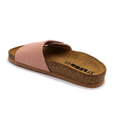 LEON 4022 Leather Sandal Clogs for Women - Rose