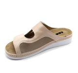 LEON 5010 Leather Clogs for Women - Salmon