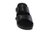 Dr Punto Rosso 1407 Sandal Clogs for Women - Black