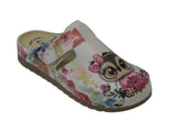 Dr Punto Rosso 7700 Sandal Clogs for Women - Owl