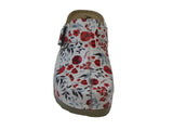 Dr Punto Rosso Z1234 Sandal Clogs for Women - Flower