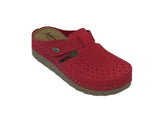 Dr Punto Rosso Z1235 Sandal Clogs for Women - Red