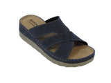 Dr Punto Rosso Z2345 Sandal Clogs for Women - Blue
