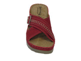 Dr Punto Rosso Z2346 Sandal Clogs for Women - Red