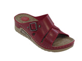 Dr Punto Rosso Z313 Sandal Clogs for Women - Red