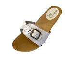 Solema RINA Leather Clogs for Women  - White