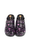TERLIK SABO ST-1120 Air Max Leather Clogs for Women - Purple Butterfly