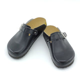 TERLIK SABO ST-158 Leather Clogs for Women - Black