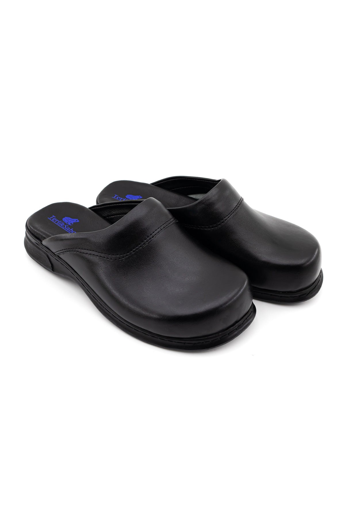 Terlik Sabo Classic ST112 Leather Clogs Mules Slippers Shoes
