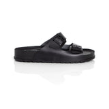 BATZ ZAMIRA Leather Sandal Clogs for Women - Black
