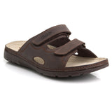 Batz MIKE Leather Sandal Clogs for Men - brown