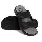 Batz ERIK Leather Sandal Clogs for Men - black
