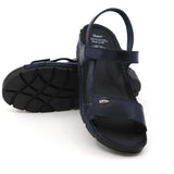 Batz MIRI Leather Sandal for Women - darkblue