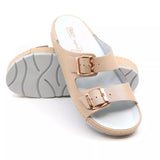 Batz ZITA Leather Sandal Clogs for Women - peach